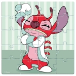 Магнитен пъзел 60 ел. Лило и Стич Lilo and Stitch 18x18x2 см с 3 пъзела по 20 ел.